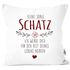 Kissenbezug Spruch Keine Sorge Schatz ich werde dich für den Rest deines Lebens nerven Geschenk Hochzeitstag Partner Liebe Moonworks®preview