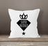 Kissenbezug Super Mama Diamant Krone Stern Geschenk zum Muttertag 40x40 Baumwolle MoonWorks®preview