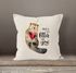 Kissenbezug There is no otter like you Liebe Spruch Love Quote lustig verliebt Freund Freundin Kissen-Hülle Deko-Kissen 40x40 Baumwolle MoonWorks®preview