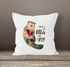 Kissenbezug There is no otter like you Liebe Spruch Love Quote lustig verliebt Freund Freundin Kissen-Hülle Deko-Kissen 40x40 Baumwolle MoonWorks®preview