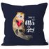 Kissenbezug There is no otter like you Liebe Spruch Love Quote lustig verliebt Freund Freundin Kissen-Hülle Deko-Kissen 40x40 Baumwolle MoonWorks®preview