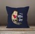 Kissenbezug There is no otter like you Liebe Spruch Love Quote lustig verliebt Freund Freundin Kissen-Hülle Deko-Kissen 40x40 Baumwolle MoonWorks®preview