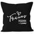Kissenbezug Traummann Geschenk Deko-Kissen 40x40 MoonWorks®preview
