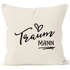 Kissenbezug Traummann Geschenk Deko-Kissen 40x40 MoonWorks®preview