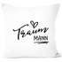 Kissenbezug Traummann Geschenk Deko-Kissen 40x40 MoonWorks®preview