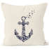 Kissenbezug Vogel Anker Anchor Birds Kissen-Hülle 40x40 Baumwolle Autiga®preview