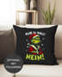Kissenbezug Weihnachten Anti XMAS Motiv Geschenkidee Weihnachtsmuffel Spruch Lustig Bevor du fragst Nein Moonworks®preview