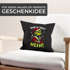 Kissenbezug Weihnachten Anti XMAS Motiv Geschenkidee Weihnachtsmuffel Spruch Lustig Bevor du fragst Nein Moonworks®preview