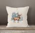 Kissenbezug Weihnachten Hirsch Deer  Winterlandschaft Schnee Watercolor Autiga®preview