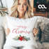 Kissenbezug Weihnachten Merry Christmas Blumen Weihnachtsstern Christstern Flower Frohe Weihnachten Autiga®preview