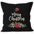 Kissenbezug Weihnachten Merry Christmas Blumen Weihnachtsstern Christstern Kissen-Hülle traditionell Autiga®preview