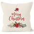Kissenbezug Weihnachten Merry Christmas Blumen Weihnachtsstern Christstern Kissen-Hülle traditionell Autiga®preview