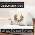 Kissenbezug Weihnachten Weihnachtskranz Geweih Hirschgeweih Blumen Gesteck Kranz Misteln Autiga®preview