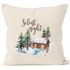Kissenbezug Weihnachtskissen Weihnachten Winter Schnee Silent Night Christmas Autiga®preview