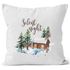 Kissenbezug Weihnachtskissen Weihnachten Winter Schnee Silent Night Christmas Autiga®preview