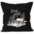 Kissenbezug Weihnachtskissen Weihnachten Winter Schnee Silent Night Christmas Autiga®preview