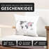 Kissenbezug Weltkarte Wasserfarben Watercolor World Map Kissen-Hülle Deko-Kissen Baumwolle Autiga®preview