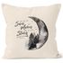 Kissenbezug You are my sun, my moon and all the stars Liebe Spruch Love Quote verliebt Kissen-Hülle Deko-Kissen MoonWorks® 40x40 Baumwolle preview