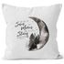 Kissenbezug You are my sun, my moon and all the stars Liebe Spruch Love Quote verliebt Kissen-Hülle Deko-Kissen MoonWorks® 40x40 Baumwolle preview