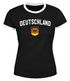 Klassisches Damen WM-Shirt Deutschland Flagge Retro Trikot-Look Fan-Shirtpreview