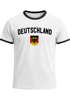 Klassisches Herren WM-Shirt Deutschland Flagge Retro Trikot-Look Fan-Shirtpreview