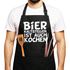Koch-Schürze für Männer mit lustigem Spruch Bier kaltstellen ist auch kochen  Küchenschürze Moonworks®preview