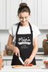 Kochschürze Backschürze Damen mit Namen und Spruch Geschenk für Mama personalisiert Muttertag Baumwolle SpecialMe®preview
