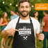 Kochschürze bei {style_variation_string} schmeckts am besten Grill-Schürze Spruch Schürze Küchenschürze Baumwolle Moonworks®preview