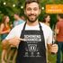 Kochschürze für Herren personalisiert mit Alter Spruch lustig schonend behandeln Geschenk für Männer MoonWorks®preview
