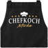 Kochschürze für Herren personalisiert mit eigenem Namen Schriftzug Chefkoch Geschenk für Männer MoonWorks®preview