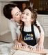 Kochschürze für Kinder mit Namen Keksmonster Cookie für Jungen und Mädchen personalisierte Kinderschürze MoonWorks®preview