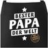 Kochschürze mit Spruch Bester Papa der Welt Geschenk für Papa Vatertag Geburtstag Baumwolle SpecialMe®preview