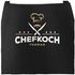 Küchen-Schürze Name anpassbar Schriftzug Chefkoch/Chefköchin individualisierbar Kochschürze Männer Frauen SpecialMe®preview