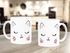 Kunstofftasse Kinder Katze Katzengesicht Tiermotiv Geschenk für Mädchen Kinder MoonWorks®preview