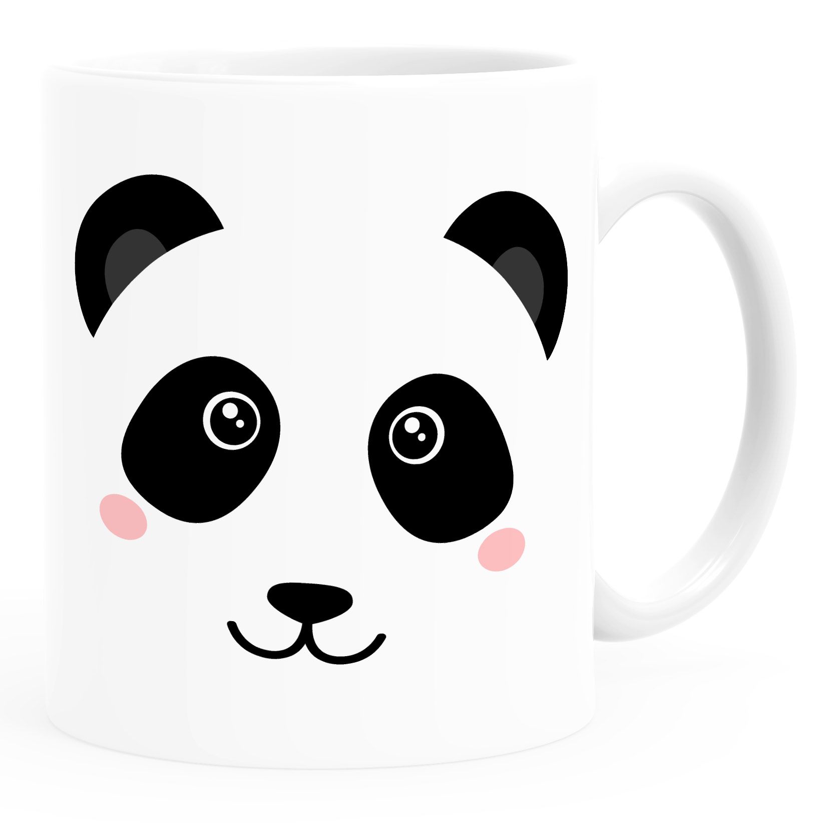 Trendation - Lustige Panda Tasse Panda-Motiv Geschenk Tierliebhaber  Geschenkidee