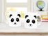 Kunstofftasse Kinder Panda-Bär Pandagesicht Tiermotiv Geschenk für Jungen Mädchen MoonWorks®preview