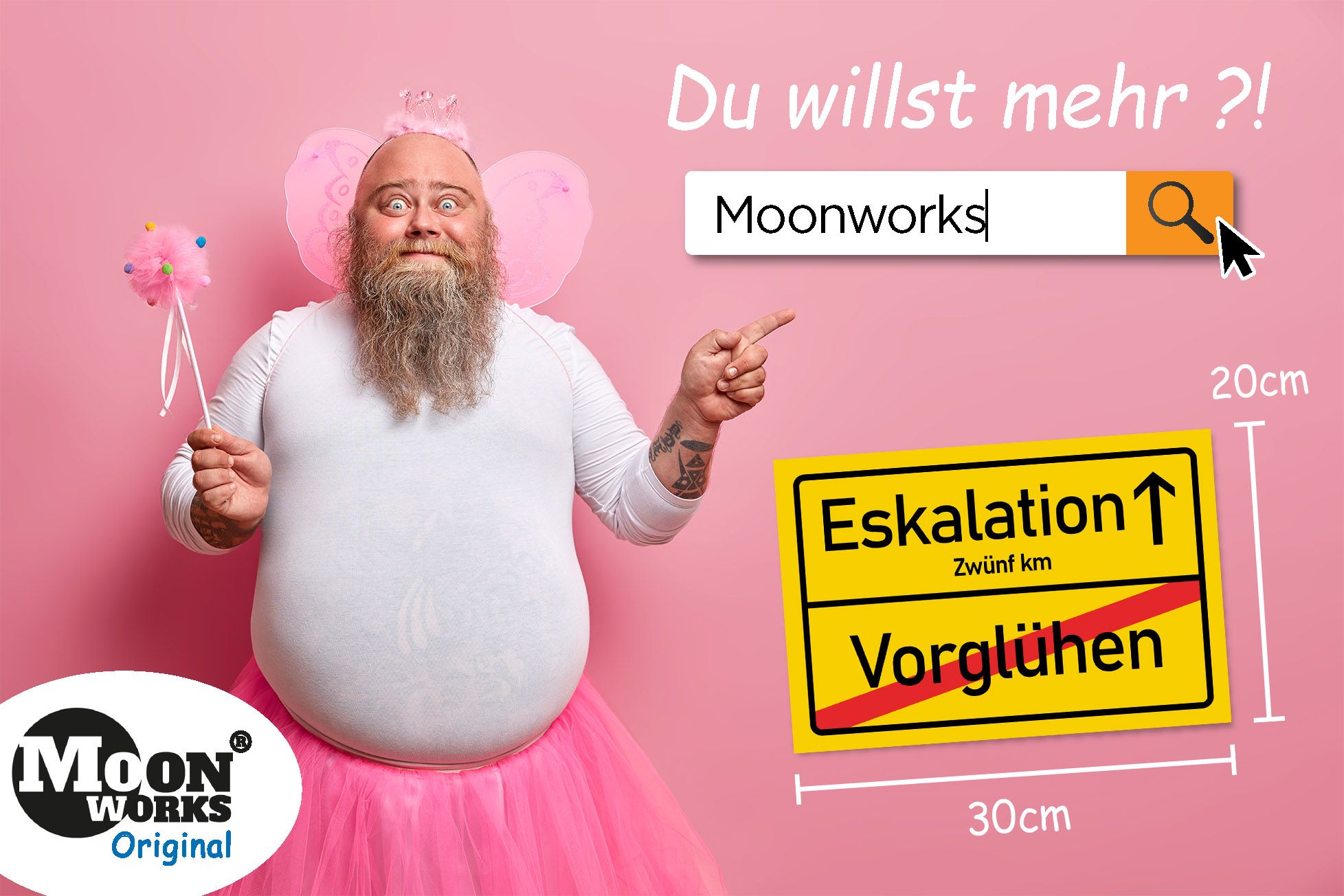 KunststoffSchild lustige Sprüche Alkohol Eskalation Parodie