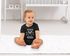 kurzarm Baby-Body mit Lama Aufdruck No drama Llama Spruch Sprüche Quote weiche Bio-Baumwolle Moonworks®preview