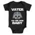 Kurzarm Baby Body Vater ich bin dein Baby Moonworks® Spruch Nerd lustig Onesie Moonworks®preview
