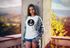 läßiges Damen T-Shirt mit Anker Motiv Mond Slim Fit Neverless®preview