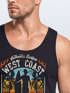 Läßiges Surfer Tank-Top California Beach Westcoast Neverless®preview