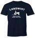 Landwirt nur ein held fährt aufs Feld T-Shirt Herren Moonworks®preview