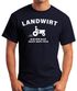 Landwirt nur ein held fährt aufs Feld T-Shirt Herren Moonworks®preview