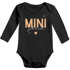 Langarm Baby Body Schriftzug Mini personalisiert mit Familienname Wunschname Geschenk Geburt Bio-Baumwolle SpecialMe®preview