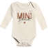 Langarm Baby Body Schriftzug Mini personalisiert mit Familienname Wunschname Geschenk Geburt Bio-Baumwolle SpecialMe®preview