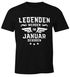 Legenden werden im Monat geboren Herren T-Shirt Geburtstag Birthday Legends are born Moonworks®preview