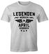 Legenden werden im Monat geboren Herren T-Shirt Geburtstag Birthday Legends are born Moonworks®preview