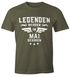 Legenden werden im Monat geboren Herren T-Shirt Geburtstag Birthday Legends are born Moonworks®preview