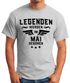 Legenden werden im Monat geboren Herren T-Shirt Geburtstag Birthday Legends are born Moonworks®preview