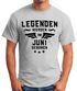 Legenden werden im Monat geboren Herren T-Shirt Geburtstag Birthday Legends are born Moonworks®preview